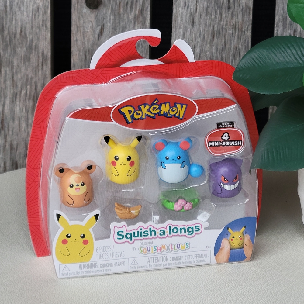 Squish-a-longs Mini-Squish Toy Set - Multicolor